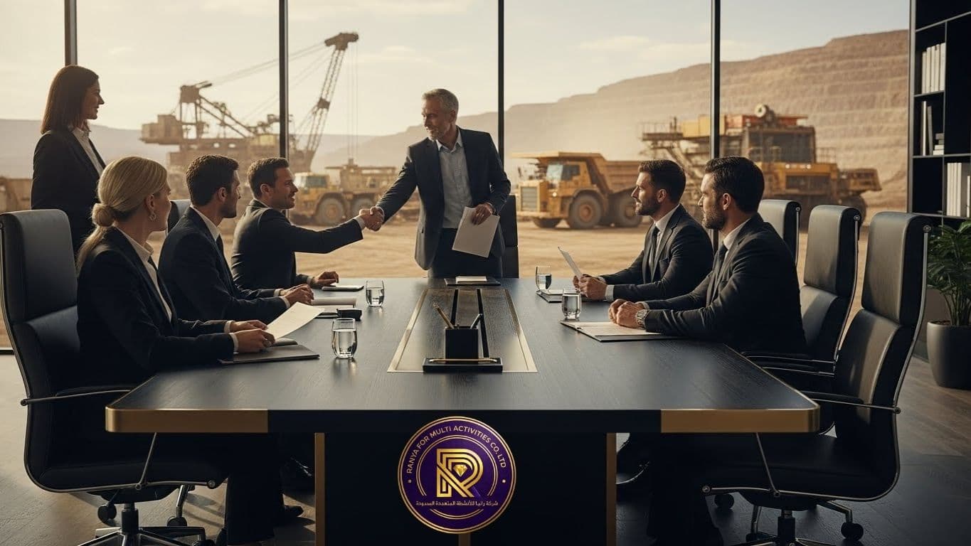 A visual representation of Ranya Mining's integrated approach to gold exploration and extraction.